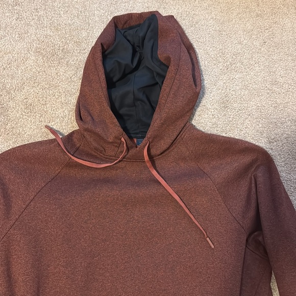 Lululemon Men’s Hoodie Pullover – Rust Red, Size L like new - Picture 2 of 5
